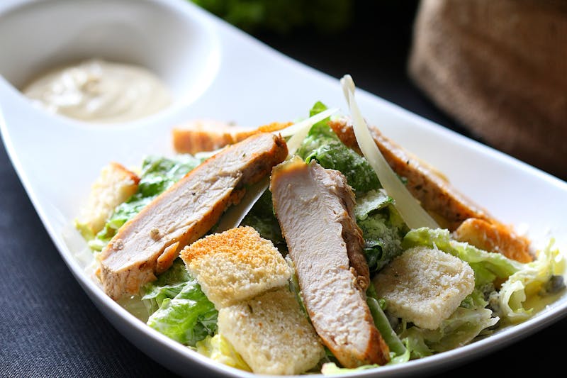 Caesar salad from Pizza inn