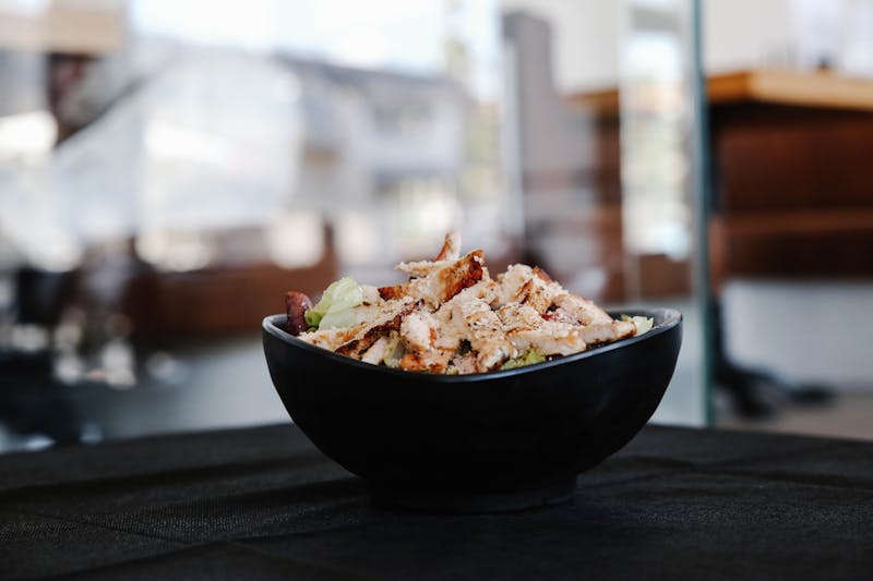Grilled chicken salad
