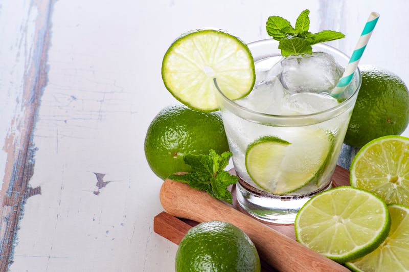 Fresh lemonade drink