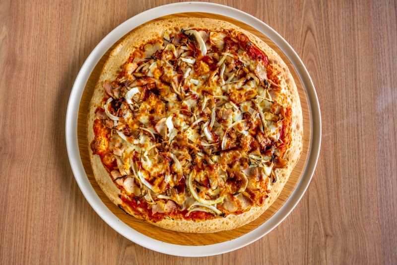 Pepperoni pizza from Pizza inn